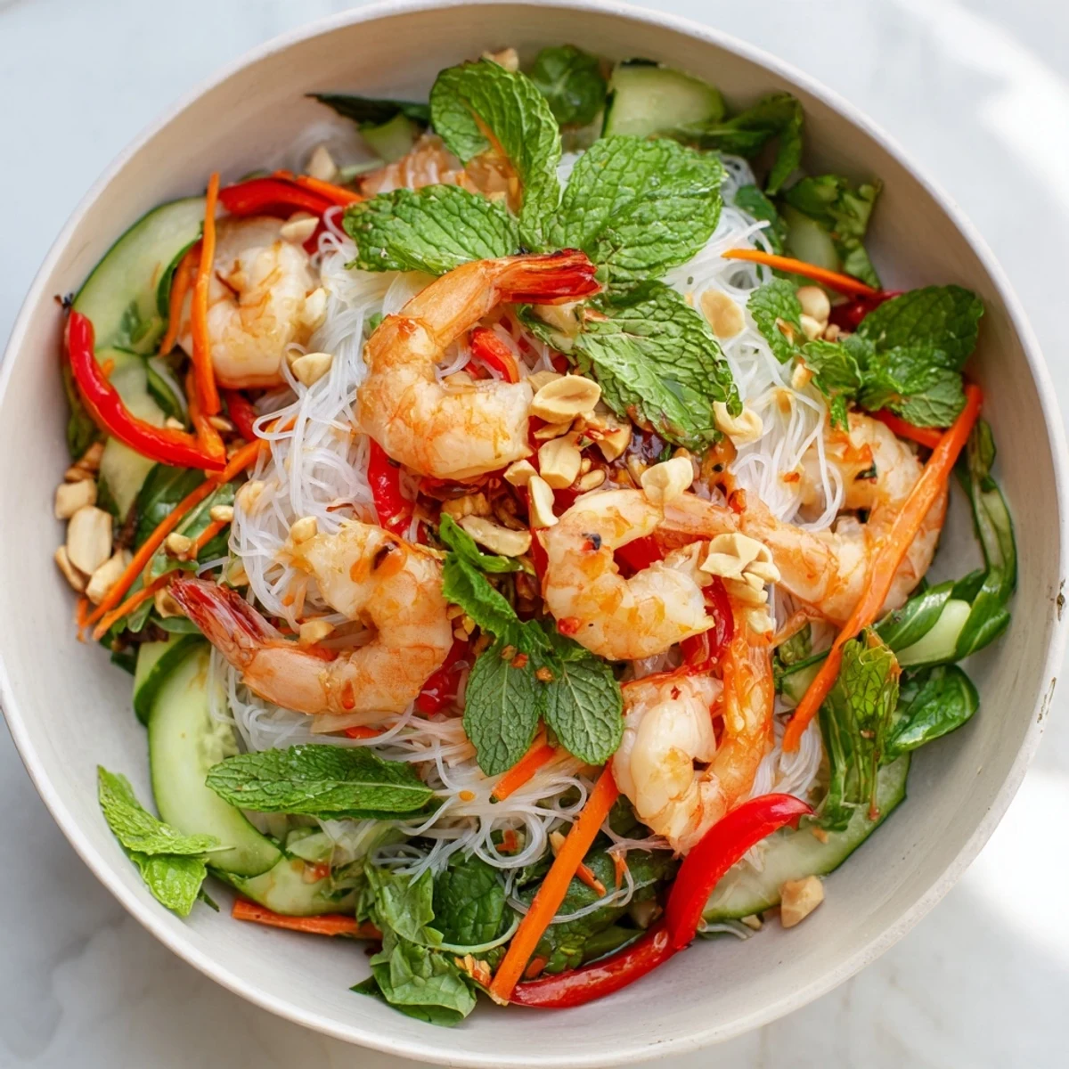 Spring Roll Salad Ginger Dressing
