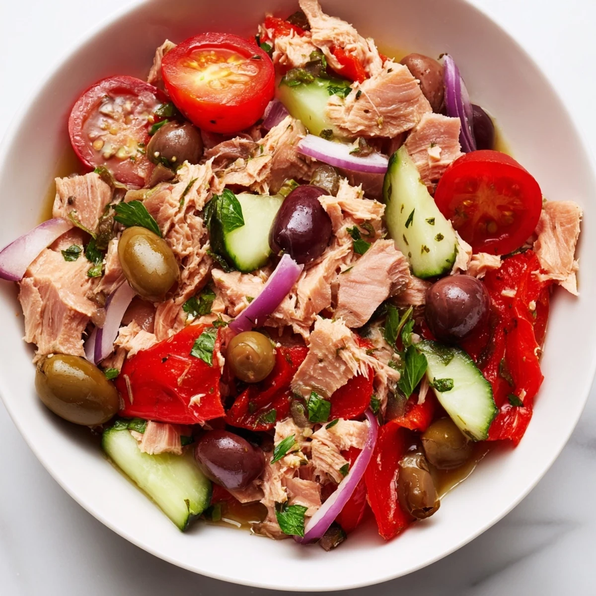 Mediterranean Tuna Salad