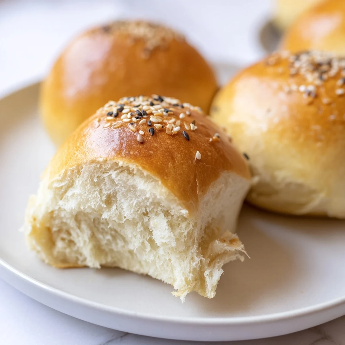 Sourdough Discard Hot Dog Buns