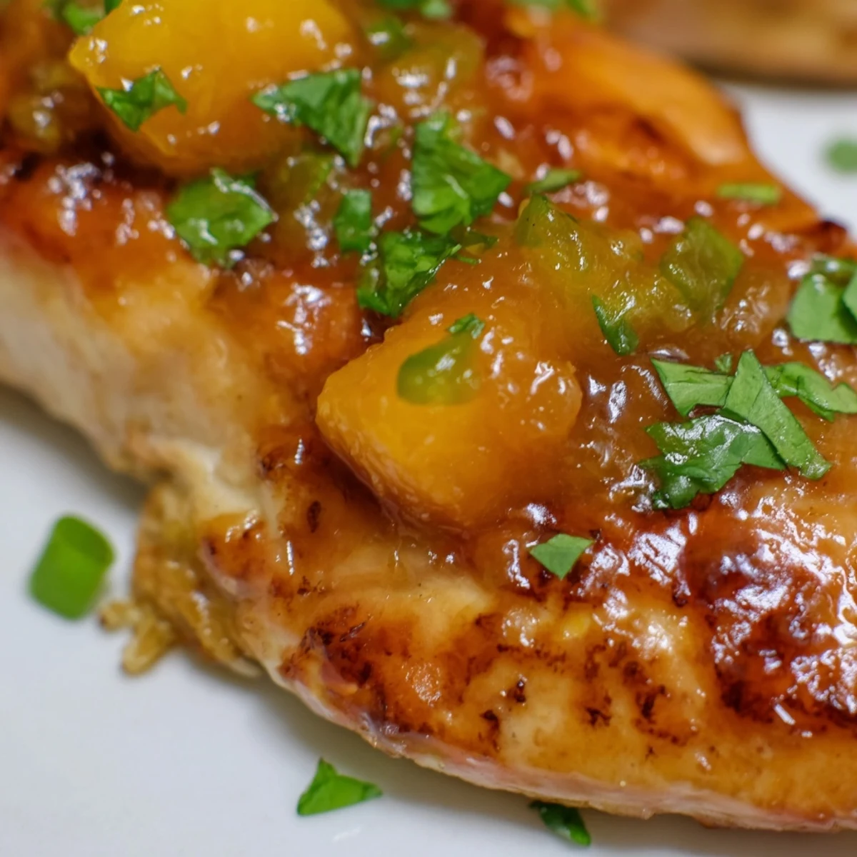 Jalapeno Peach Chicken