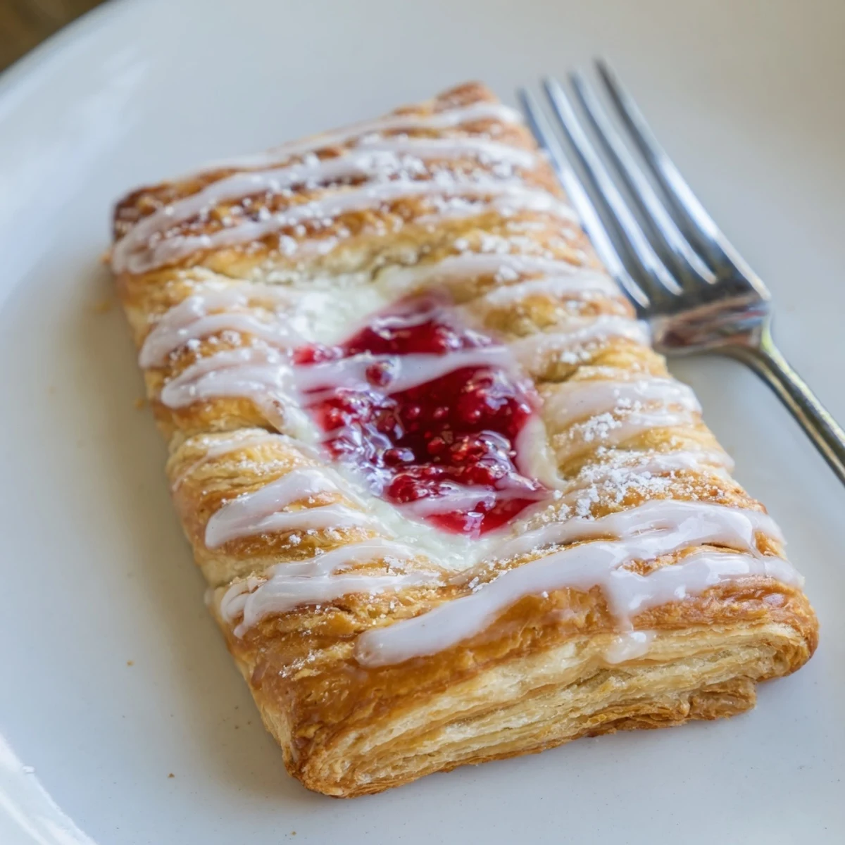 Sourdough Raspberry Cream Cheese Danishes