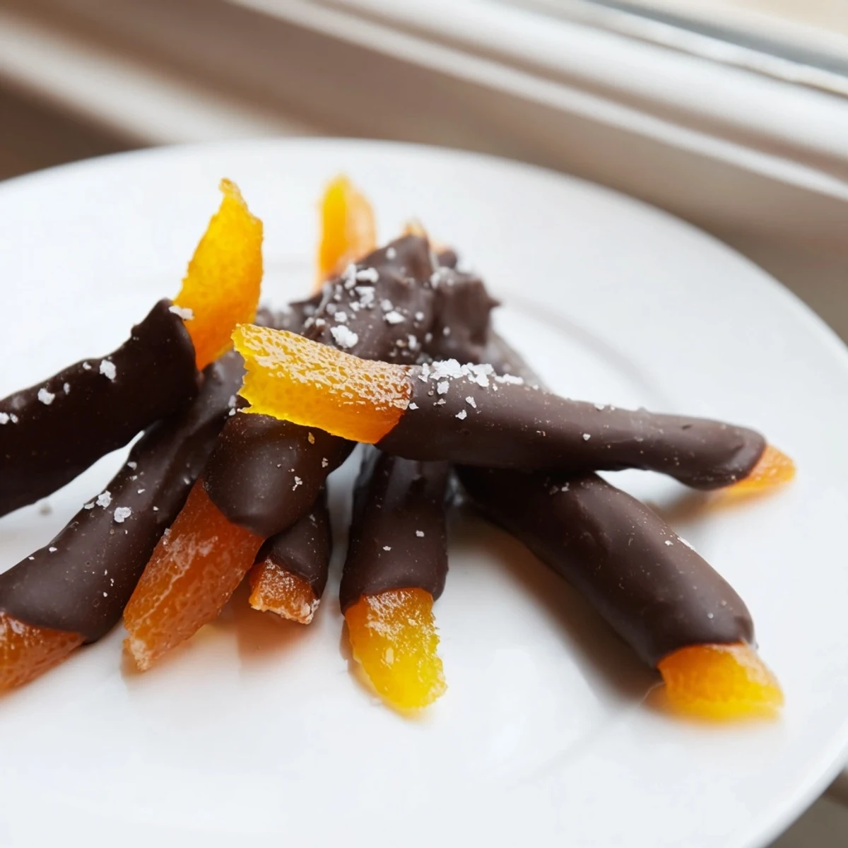 Rich dark chocolate meets bright candied orange peel in this elegant homemade confection